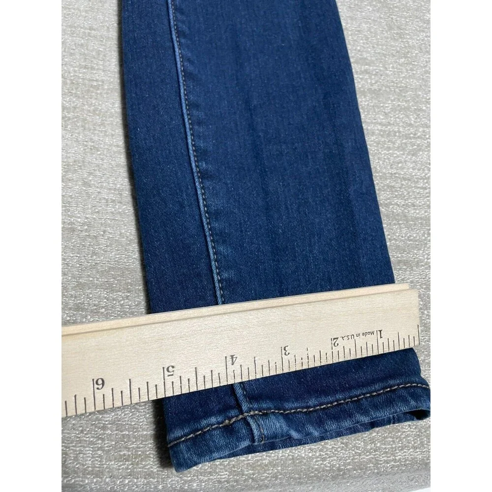 Isabel Maternity Jeggings Women's 2 Blue Dark Belly Support